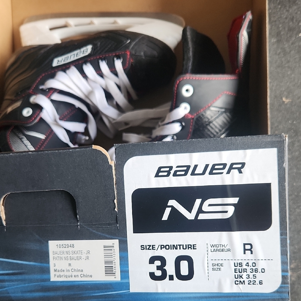 Bauer NS Junior Ice Hockey Skates